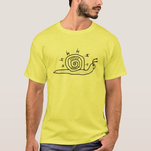 T-shirt de logo d'escargot de Hypno (Devant)