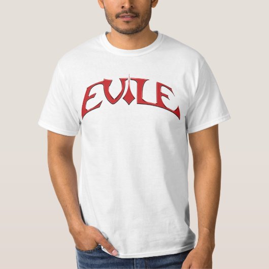 T-shirt de logo d'Evile (Devant)