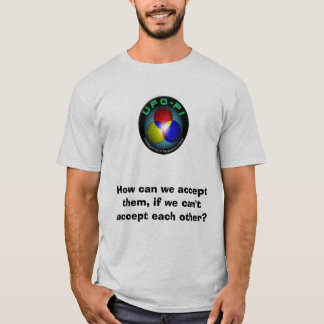 T-shirt de logo d'UFO-PI