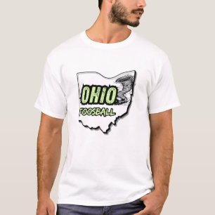 T-shirt de l'Ohio Foosball - Vert