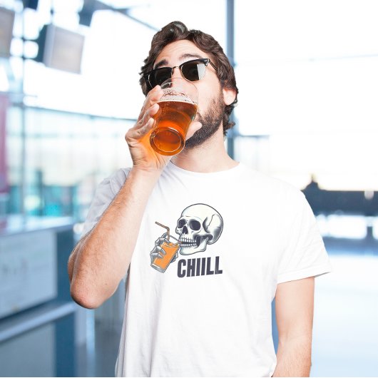 T-shirt de l'oiseau noir et orange