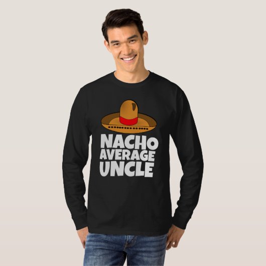 T-SHIRT DE L'ONCLE MOYENNE NACHO (Devant entier)