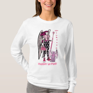 T-shirt de Long-Douille de Pinkiria