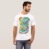 T-shirt de loom urbain (Devant entier)