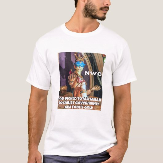 T-shirt de l'or de l'idiot (léger) (Devant)