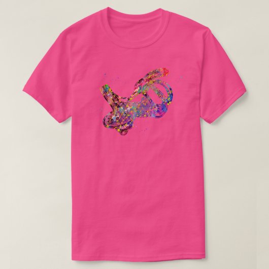 T-shirt de l'oreille interne (Design devant)