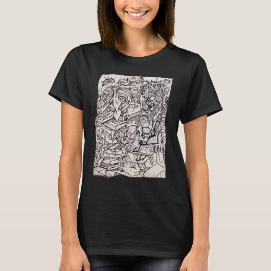 T-shirt de l'organe des inquiétudes (Devant)