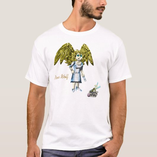 T-shirt de loup de nova (Devant)