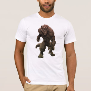 T-shirt de loup-garou
