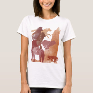 T-shirt de loups