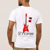 T-shirt de l'ouragan des hommes (Dos)