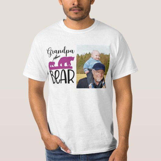 T-shirt de l'ours de grand-père (Devant)