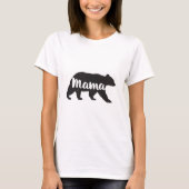 T-shirt de l'ours de maman (Devant)