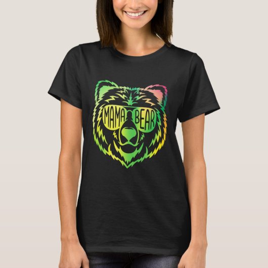 T-shirt de l'ours de maman (Devant)