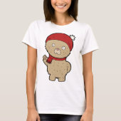 T-shirt de l'ours en peluche d'hiver (Devant)