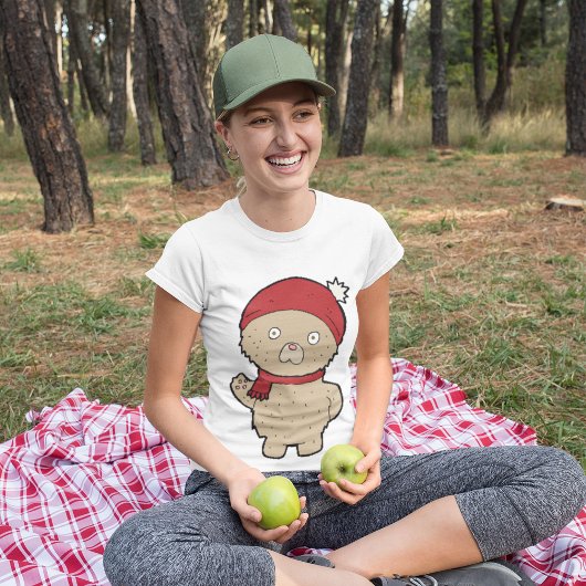 T-shirt de l'ours en peluche d'hiver