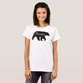 T-shirt de l'ours maman (Devant entier)