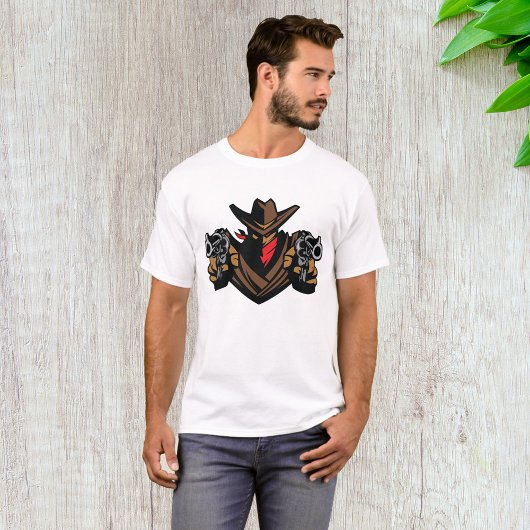 T-Shirt de l'Outlaw de Cowboy