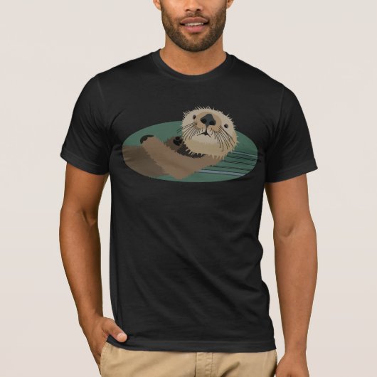 T-shirt de loutre (Devant)