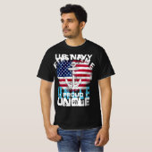 T-shirt de l'U.S Navy Proud Uncle (Devant entier)