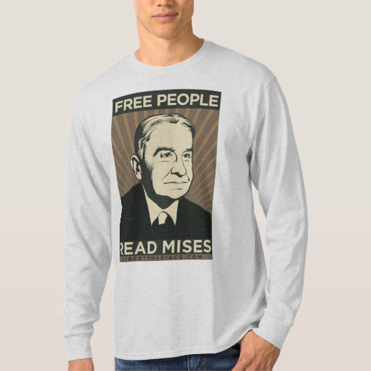 T-shirt de Ludwig von Mises (Devant)