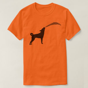 T-shirt de lumière de chien d'hurlement Subaru