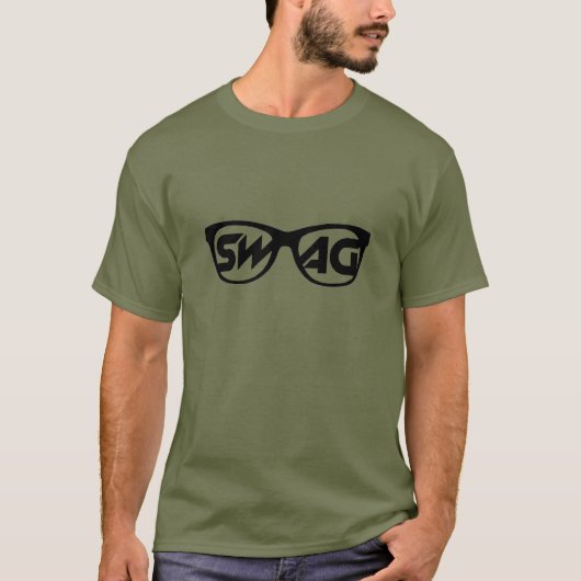T-shirt de lunettes de bagage (Devant)