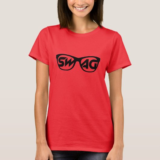 T-shirt de lunettes de bagage (Devant)