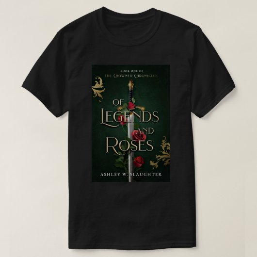 T-shirt de l'Unisex des légendes et des Roses (Design devant)