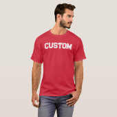 T-shirt de l'université Red & White (Devant entier)