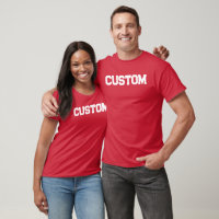 T-shirt de l'université Red & White