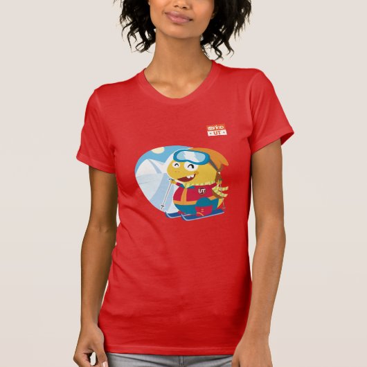 T-shirt de l'Utah VIPKID (orange) (Devant)