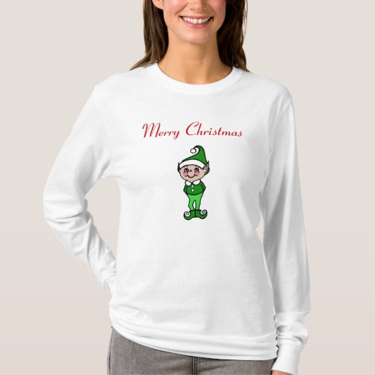 T-Shirt de Lutin de Noël (Devant)