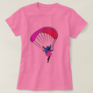 T-shirt de lutin de parapentisme