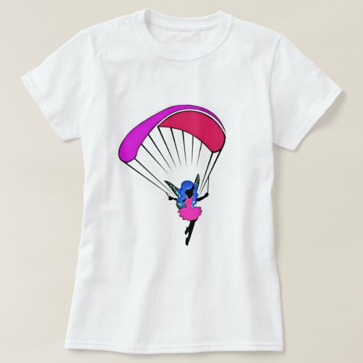 T-shirt de lutin de parapentisme (Design devant)