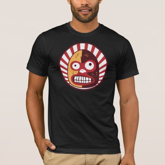 T-shirt de lutte mexicain d'EL Luchador Loco (Devant)