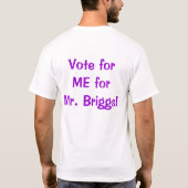 T-shirt de M. Briggs (Dos)