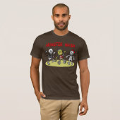 T-shirt de mâche de monstre (Devant entier)