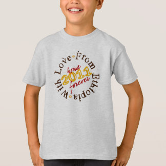 T-shirt De maison chemise d'adoption pour toujours pour