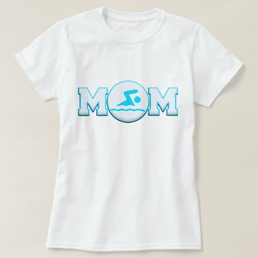 T-shirt de maman de bain (Design devant)