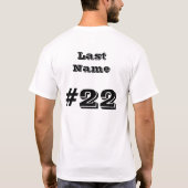 T-shirt de maman de basket-ball (Dos)