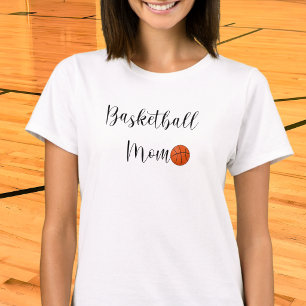 T-shirt de maman de basket-ball jour de match