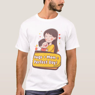T-shirt de maman de câlin