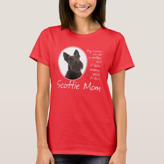 T-shirt de maman de Scottie (Devant)