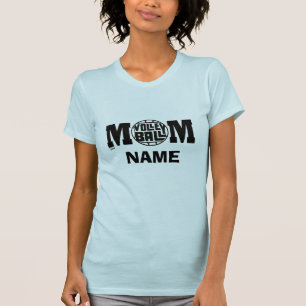T-SHIRT DE MAMAN DE VOLLEYBALL (COUTUME)