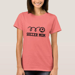 T-shirt de maman du football