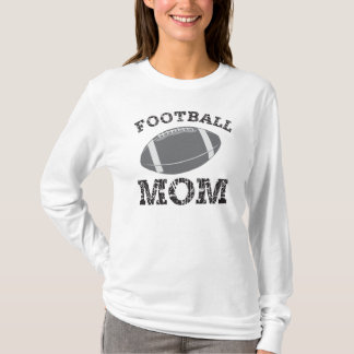 T-shirt de maman du football, longues douilles