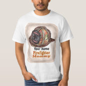 T-shirt de maman FireFighter (Devant)