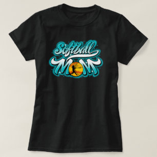 T-shirt de maman softball