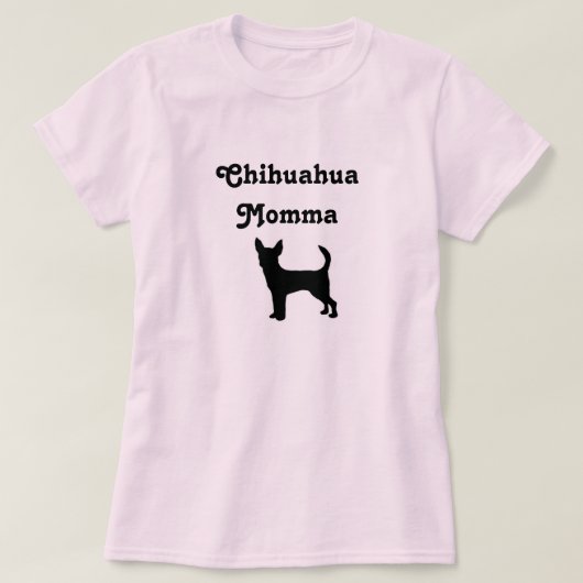 T-shirt de mamans de chiwawa (Design devant)